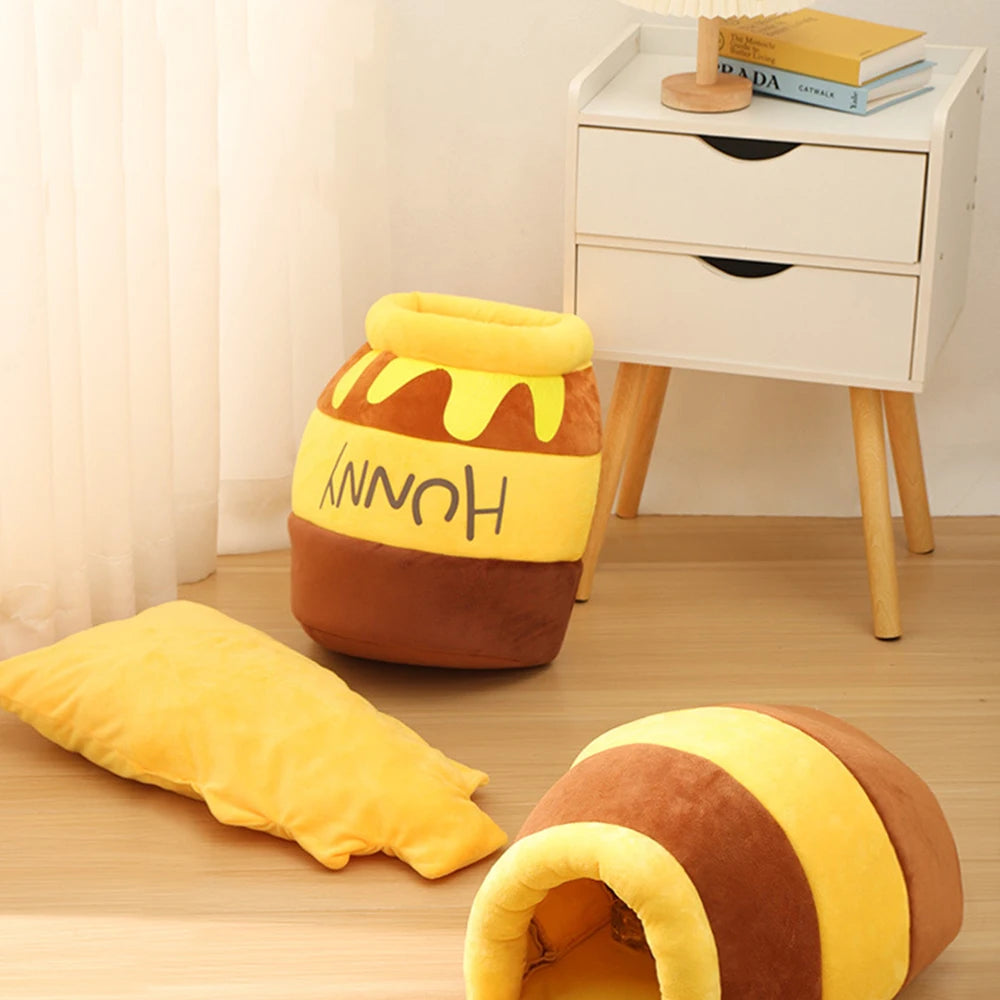 CozyCats HoneyJar Cat Bed House