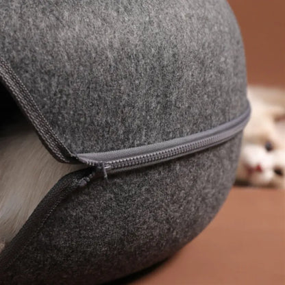 Doughnut Haven Cat Tunnel & Bed Combo