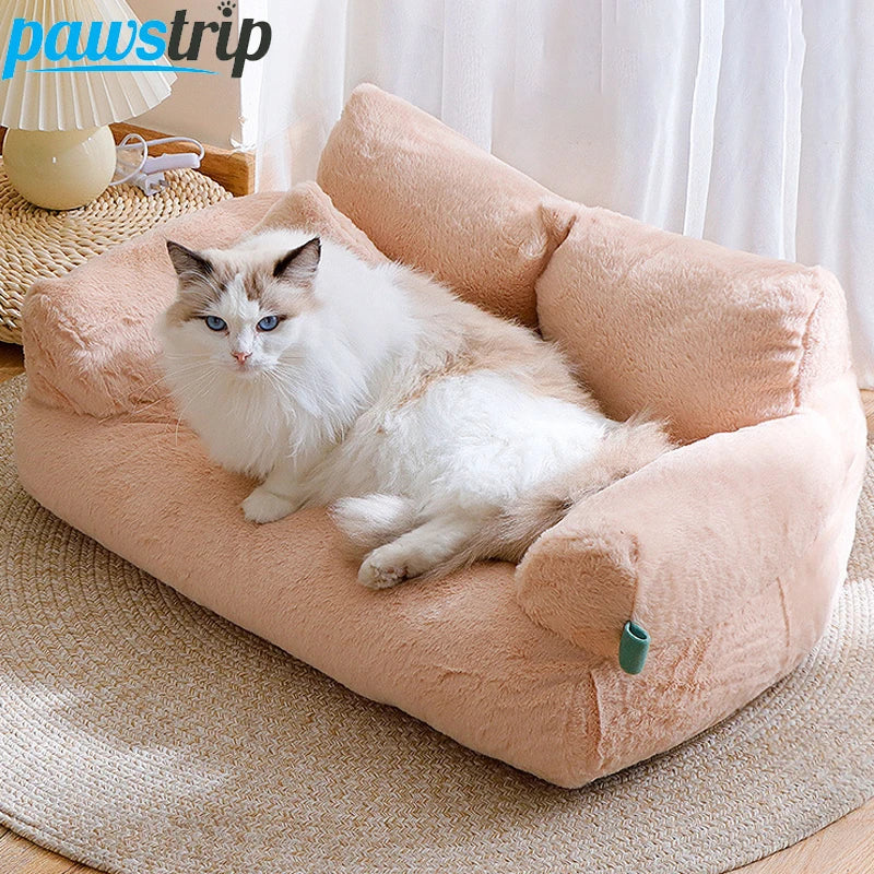 CozyPaws Luxury Winter Haven Cat Bed Sofa